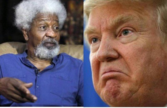 Wole Soyinka against Donald Trump