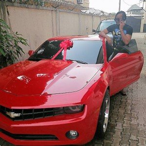 Bryan Okwara's Chevy Camaro
