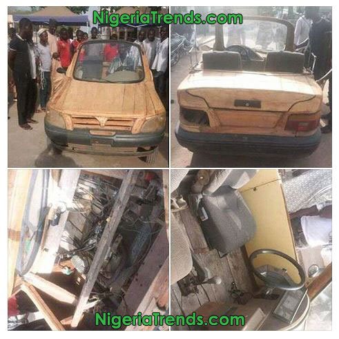 Picture of Wood Car Made In Nigeria